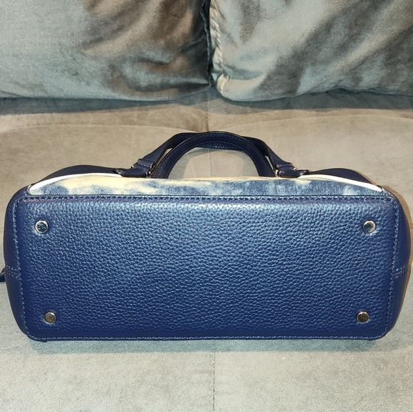 NWOT Kate Spade RARE Denim Tye Dyed Crossbody Tote - Picture 13 of 16